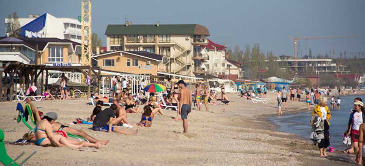 1 мая в Коблево на море. Кратко и фото